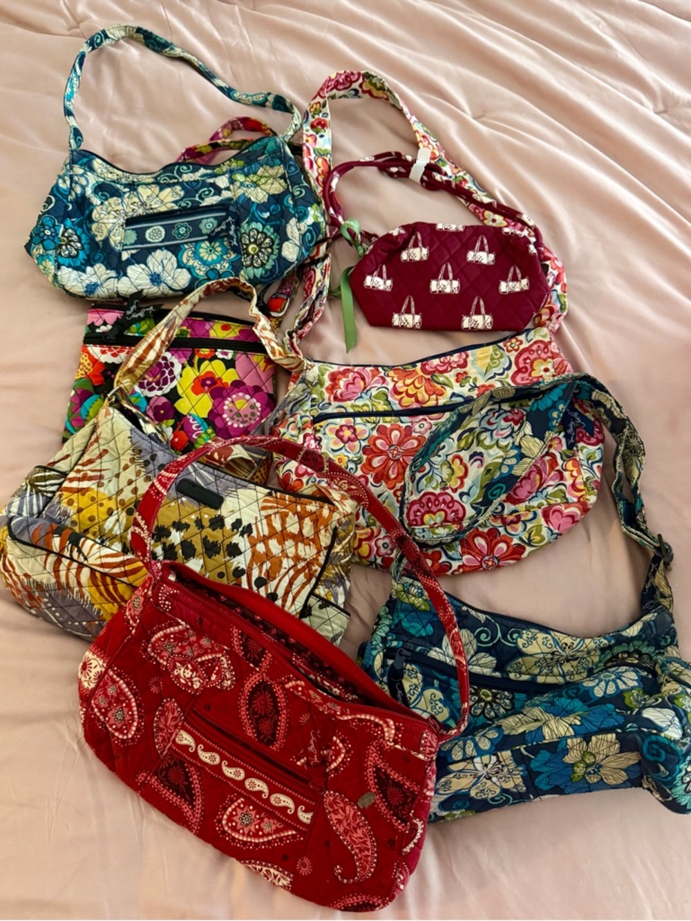 Very Bradley Bundle of Bags NWOT/EUC